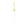 Number Gold Gold Number 1 Sparkler 17 cm