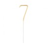 Number Gold Gold number 7 sparkler 17 cm