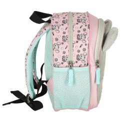 Sac à dos de maternelle 10,5 pouces souris bleu-gris
