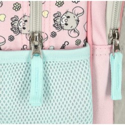 Sac à dos de maternelle 10,5 pouces souris bleu-gris

