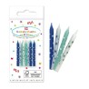 Happy Birthday Happy Birthday Blue, Blue Birthday Candle Set, 12-piece