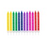 Colour Crayons birthday candle, candle set 12 pcs