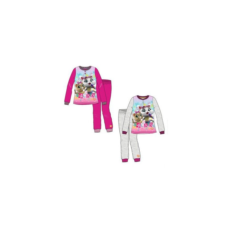 44 Cats children's long pajamas in gift box 5-10 years