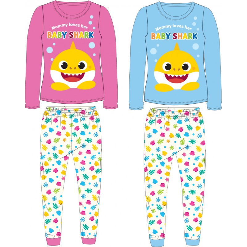 Pyjama long pour enfant Baby Shark 92-116 cm