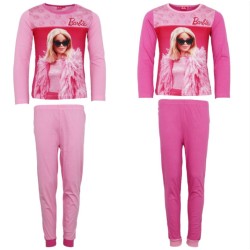 Pyjama long élégant pour enfants de 3 à 8 ans Barbie