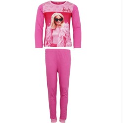 Pyjama long élégant pour enfants de 3 à 8 ans Barbie