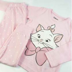 Pyjama Chat Enfant Disney Marie Long 98-128 cm