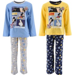 Pyjama long Disney Mickey pour enfants de 3 à 8 ans