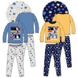 Pyjama long Disney Mickey pour enfants de 3 à 8 ans