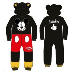 Pyjama long Disney Mickey Smile pour enfants, taille 3-8 ans