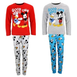 Pyjama long enfant Disney Mickey Donald 98-128 cm