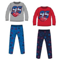 Pyjama long Disney Cars Race pour enfants de 3 à 6 ans