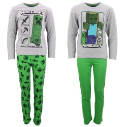 Pyjama long Minecraft Create Kids 8-12 ans