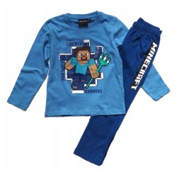 Minecraft children's long pajamas 6-12 years