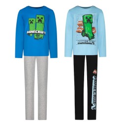 Pyjama long Minecraft TNT pour enfants de 6 à 12 ans