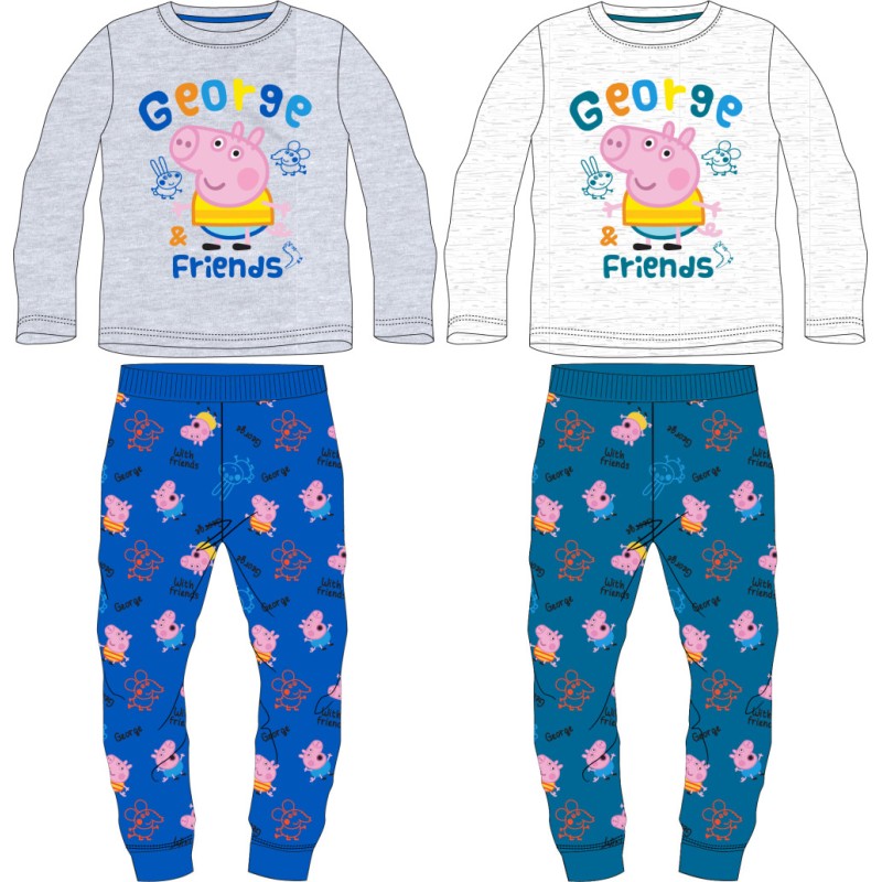 Peppa Pig Friends children's long pajamas 92-116 cm