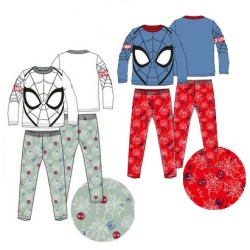 Pyjama long Spiderman Eyes pour enfants de 3 à 8 ans