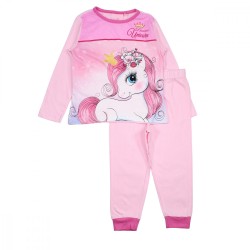 Pyjama long pour enfant Princesse Licorne 3-8 ans