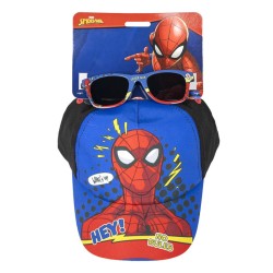 Ensemble de lunettes de soleil et de casquette de baseball Spiderman No Rules