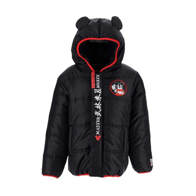 Veste matelassée Disney Mickey pour enfants de 3 à 8 ans