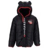 Veste matelassée Disney Mickey pour enfants de 3 à 8 ans