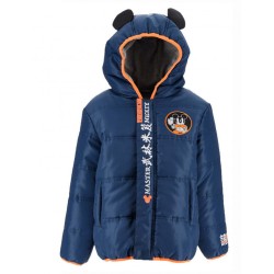 Veste matelassée Disney Mickey pour enfants de 3 à 8 ans