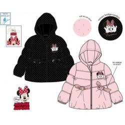 Veste matelassée Disney Minnie pour enfants de 3 à 8 ans