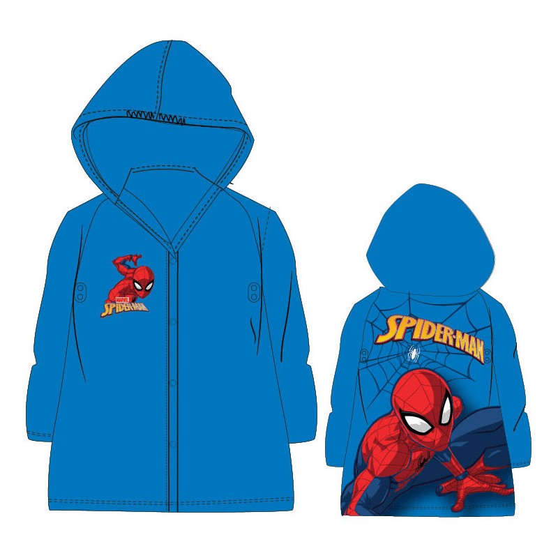 Spiderman Blue raincoat 104-134 cm