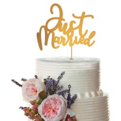 Wedding Just Married cake decoration