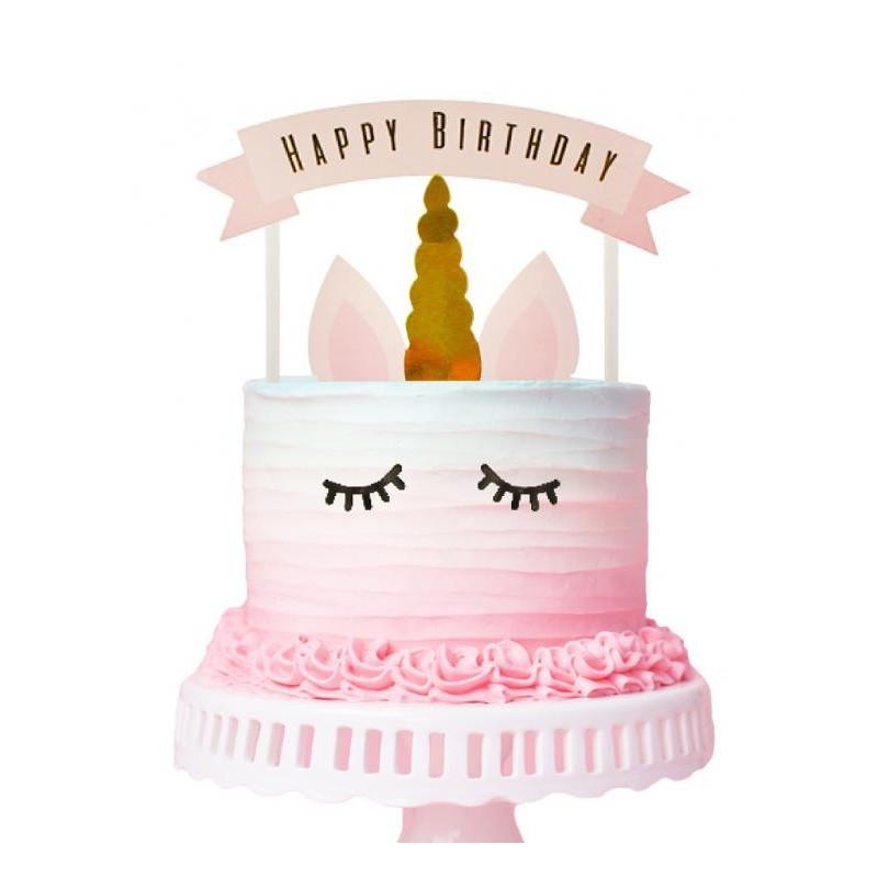 Unicorn Star cake decoration