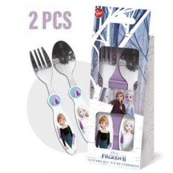 Disney Frozen metal cutlery set - 2 pieces