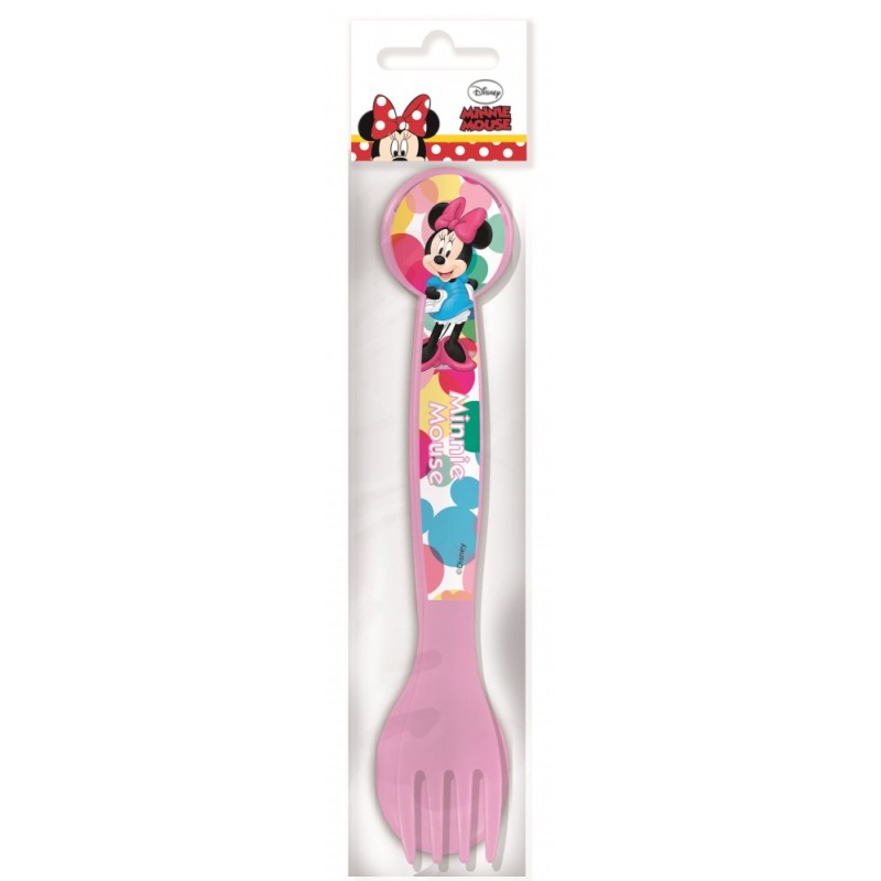 Ensemble de couverts en plastique Disney Minnie Color - 2 pièces