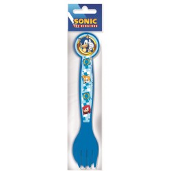 Sonic the Hedgehog Gold Rings plastic cutlery set - 2 pieces