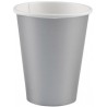 Colour Silver paper cup 8 pcs 250 ml