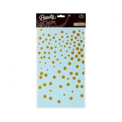 Nappe anniversaire B&C Gold Dots Bleu 137x183 cm