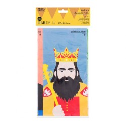 Party Royal Kings plastic tablecloth 132x182 cm