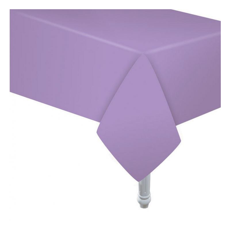 Colour Lavender Lavender Paper Tablecloth 132x183 cm