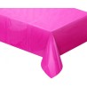 Colour Metallic Magenta foil tablecloth 137x183 cm