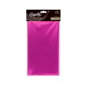 Nappe en feuille métallique couleur magenta 137x183 cm