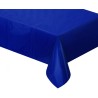 Nappe en feuille métallique bleu foncé 137x183 cm