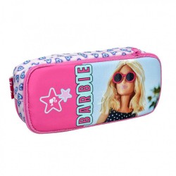 Barbie Summer 2-compartment pencil case 26 cm