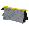 Batman Grey 3-compartment pencil case 21 cm