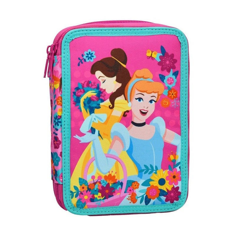 Trousse à crayons Disney Princess Spring à 2 niveaux