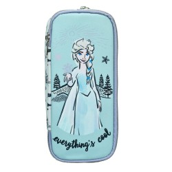 Trousse à crayons Disney Frozen Adventure avec 2 compartiments 26 cm