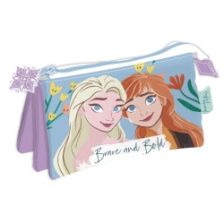 Disney Frozen Brave 3-compartment pencil case 21 cm