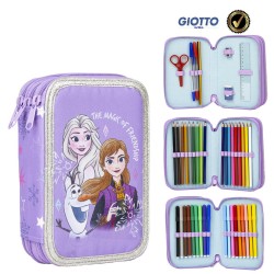 Trousse à crayons magique Disney Frozen avec 3 niveaux