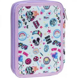 Trousse à crayons Disney Minnie Smiles, 2 niveaux