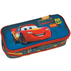 Trousse à crayons Disney Cars Road avec 2 compartiments 26 cm