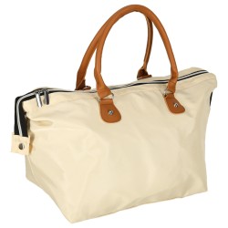 Sac cabas avec pochette beige