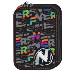 Nerf Player filled 2-level pencil case